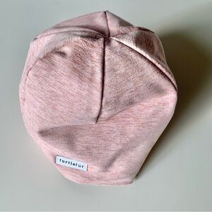 Turtle Fur Fleece Lined Comfort Shell Beanie Heathered Light Pink